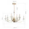 Подвесная люстра ST Luce Элеганс SL1405.203.10
