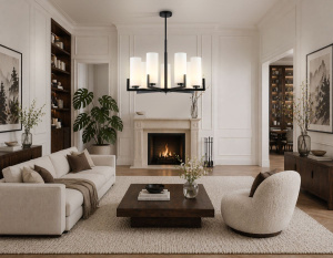 Люстра на штанге Ambrella Light High Light Modern LH56058