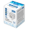 Разветвитель сетевой с выключателем Uniel S-GES2-16SBUC WHITE UL-00011245