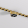 Трековый однофазный светильник Denkirs Shine grill DK5772-SB