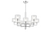 Люстра на штанге Crystal Lux MAESTRO SP-PL5+5 CHROME