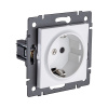 Розетка штепсельная SCHUKO 16A/250 В, белый Kollinger REA-002WH для Aspekt, Eleganz, Reflex