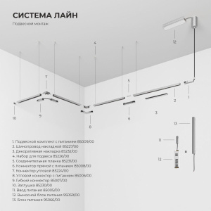 Трековый магнитный светильник Elektrostandard Line Magnetic 85525/01 4690389220623 a072698