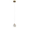 Подвесной светильник Delight Collection OD2440-1 gold/clear