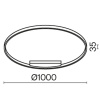 Подвесной светильник Maytoni Rim MOD058PL-L54WK