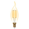 Лампа светодиодная филаментная (UL-00002397) Uniel E14 5W 2250K прозрачная LED-CW35-5W/GOLDEN/E14 GLV21GO