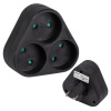 Сетевой разветвитель Uniel S-ES3-16F BLACK UL-00011238