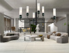 Люстра на штанге Ambrella Light High Light Ceramo Modern LH53274