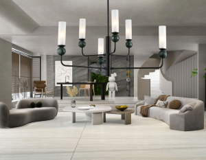 Люстра на штанге Ambrella Light High Light Ceramo Modern LH53274