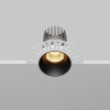 Встраиваемый светильник Maytoni Technical Dip DL124-10W-2.7K-TRS-B