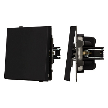 Механизм звонкового выключателя Arlight SWT-TENDO-MKR1-SFPL-BK (230V, 10A) 054587