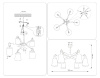 Люстра на штанге Ambrella Light Loft TR82208