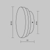 Настенный светильник Maytoni Basic Texture MOD461WL-L5BGK