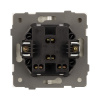 Механизм выключателя двухклавишный непроходной Arlight SWT-TENDO-MK02-PL-WH (230V, 10A) 054058