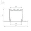 Профиль Arlight PLS-Lock-H25-FM-2000 White 033134