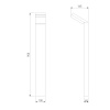 Ландшафтный светильник Elektrostandard Sensor 4690389175022