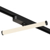 Трековый однофазный светильник Denkirs Strom DK6438-BK