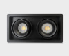 Встраиваемый светильник Italline DE-312 black