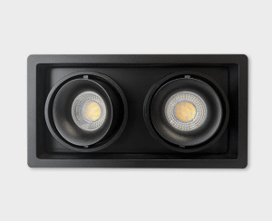 Встраиваемый светильник Italline DE-312 black