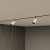 Трековый однофазный светильник Denkirs Smart Spot DK8040-BW+BK