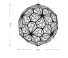 Подвесной светильник ImperiumLoft Etch Web 73597-22