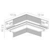 Коннектор угловой Arte Lamp Linea-accessories A480933