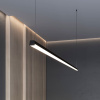 Профиль с экраном Arlight LINE-D-3734-2000 TETRA BLACK+OPAL 055072