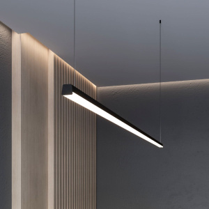 Профиль с экраном Arlight LINE-D-3734-2000 TETRA BLACK+OPAL 055072