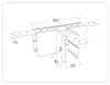 Коннектор Т-образный Ambrella Light Magnetic 220V GL1035