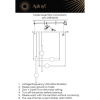 Подвесной светильник Aployt Zhozefin APL.038.06.50