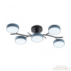 Потолочная люстра Arte Milano Ferrara 256606/5 Bk/Gr