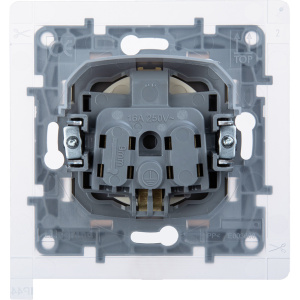 Розетка 2К+З IP44 Legrand Etika Слоновая кость 672326