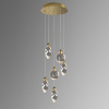 Подвесной светильник Delight Collection Colvin MT9176-6H titanium gold