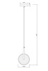 Подвесной светильник Freya Nova FR6002PL-L15BS