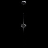 Подвесной светильник Crystal Lux GLASS SP3W LED CHROME