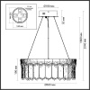 Подвесная люстра Odeon Light Cleo L-vision 5091/80L