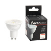 Лампа светодиодная Feron GU10 7W 4000K рефлекторная LB-1607 38177