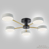 Потолочная люстра Arte Milano Ferrara 252006/5 Bk/Wh