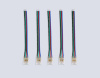 Соединитель гибкий односторонний COB RGB 12/24V для лент 10mm (4 конт.) (5шт. в комплекте) GS7411