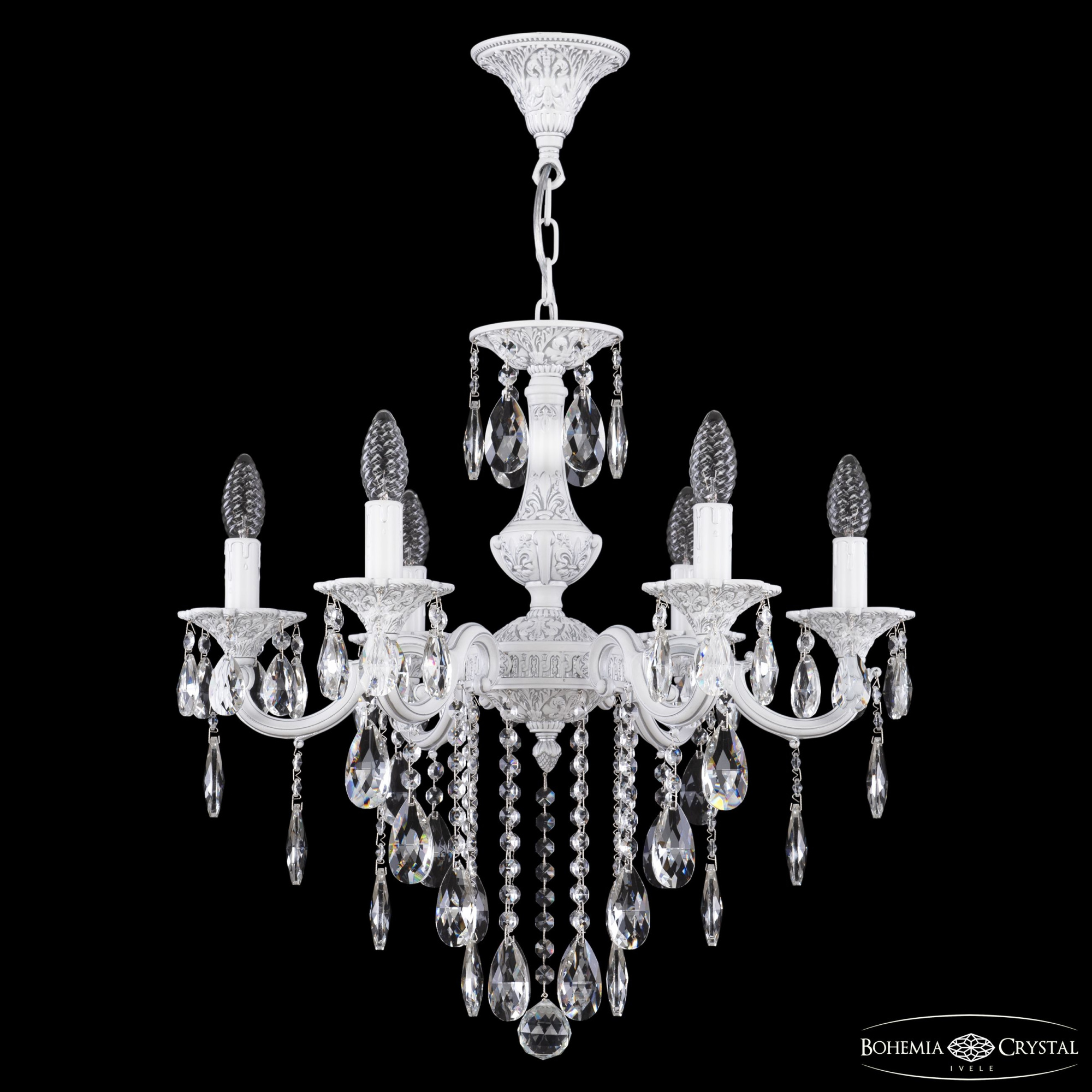 Подвесная люстра Bohemia Ivele Crystal AL78101/6/175 B WMN