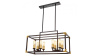 Подвесная люстра Lumina Deco Waldorf LDP 1140-8 BK+MD