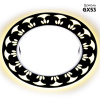 Встраиваемый светодиодный светильник Ambrella Light GX53 LED G433 WH/WW