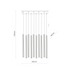 Подвесной светильник TK Lighting 11488 Ferro Sabia a072572