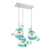 Подвесная люстра Loft IT Bolle 2027-S3 Blue