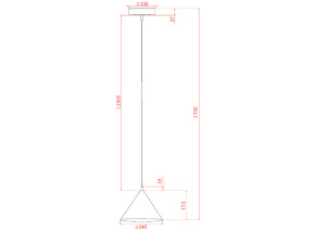 Подвесной светильник Arte Lamp Lark A7103SP-1WH