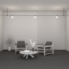 Трековый магнитный светильник Maytoni Luna TR208-1-5W3K-B