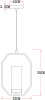 Подвесной светильник Arte Lamp Celaeno A7004SP-1BK