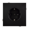 Механизм электрической розетки Arlight SCT-TENDO-MEU1-PL-BK (230V, 16A) 054079