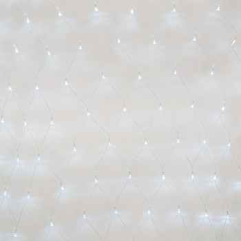 Светодиодная гирлянда Uniel сетка (UL-00007220) белый ULD-N1515-96/STK White IP44