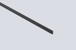 Шинопровод магнитный гибкий Crystal Lux Trace 48V CLT 0.117 01 L1000 BL